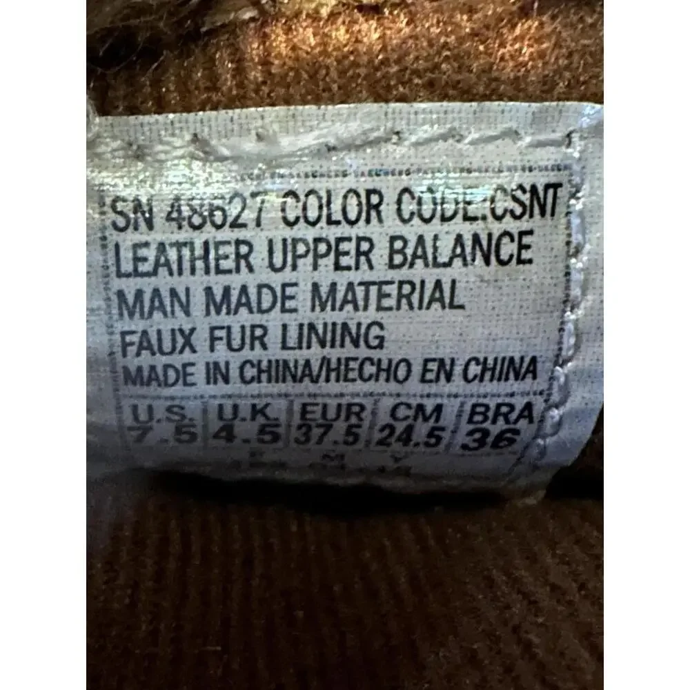 Skechers Boots‎ Womens 7.5 Adorbs Polar Ankle Winter Snow 48627 Brown Suede